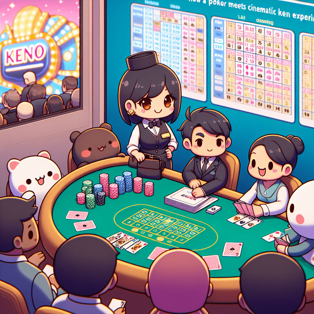 how poker merges with cinematic keno experiences